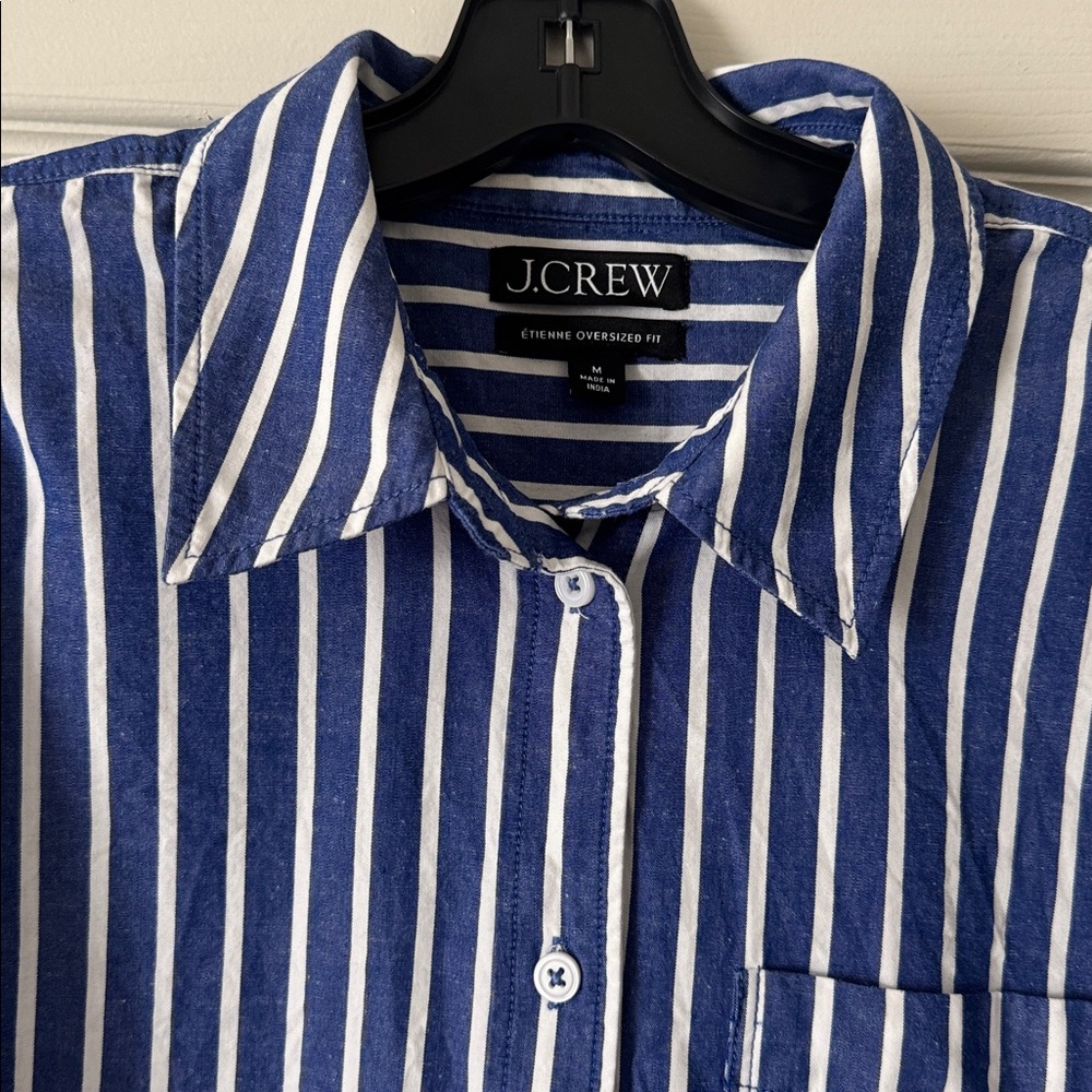 J. Crew Etienne Oversized Button Down - Picture 3 of 6